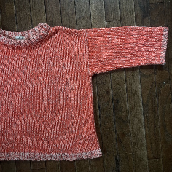 Babaa Women's Red Crew Neck Sweater - Picture 5 of 5